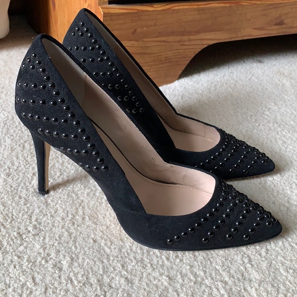 French Connection Shoes - Black Pointed Toe High Heel Stiletto Pumps